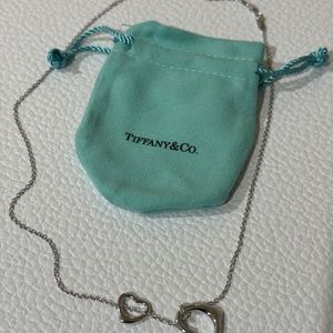 & Co. double heart 925 necklace